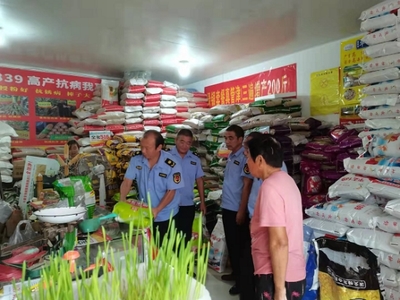 虞姬鎮(zhèn) 規(guī)范農(nóng)業(yè)生產(chǎn)，強(qiáng)化種子經(jīng)營(yíng)，助力鄉(xiāng)村振興